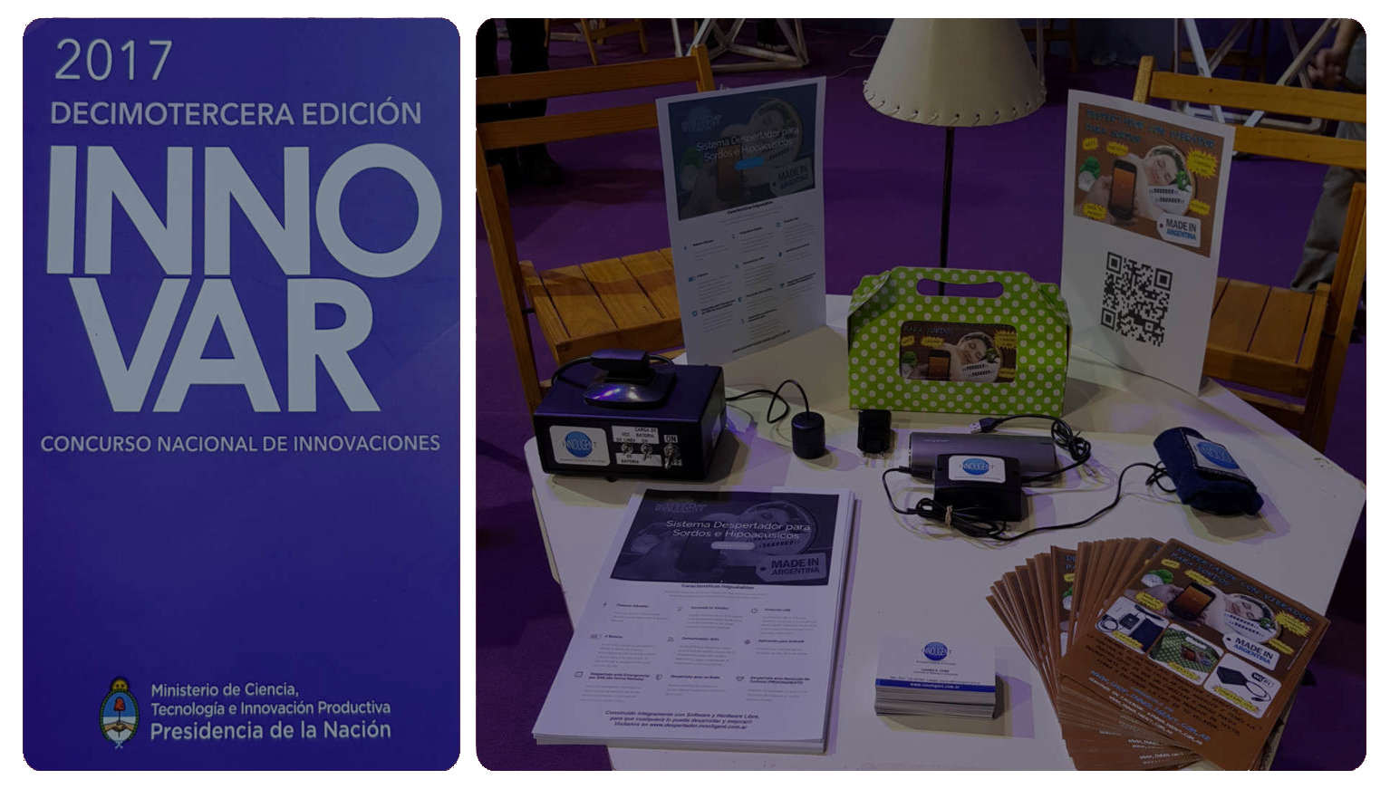 Stand en la exhibición de Innovar 2017